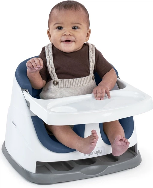 Стільчик для годування Ingenuity Baby Base 2 в 1 Night Sky 16727-2 (074451167278) - зображення 3