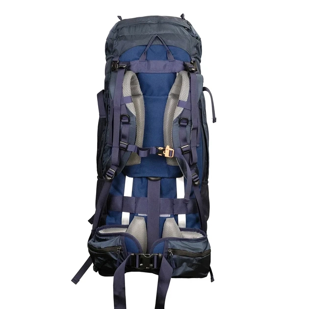 Туристичний рюкзак Tramp Expedition 75 л для походів і гірського туризму з каркасом, вентиляцією та дощовиком (UTRP-055-navy) - изображение 3