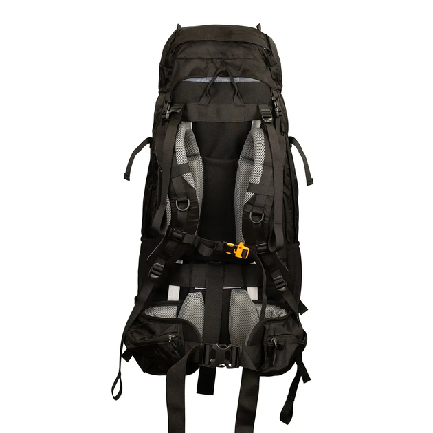 Туристичний рюкзак Tramp Expedition 60 л. для походів та гірського туризму з каркасом, вентиляцією та дощовиком (UTRP-056-black) - зображення 3