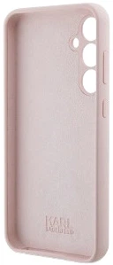 Панель Karl Lagerfeld Silicone Choupette Metal Pin KLHCS23FESMHCNPP для Samsung S23 FE S711 Pink (3666339218690) - зображення 2