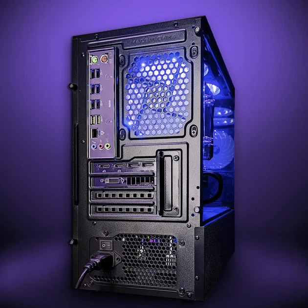 Компьютер VSIM зборка v2 -- Intel Xeon 2660v3 / RAM 16 Gb DDR4 / SSD 512Gb / AMD RX580 8Gb синий - изображение 5