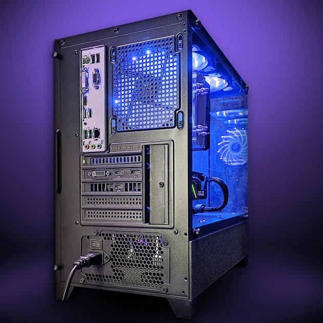 Компьютер VSIM зборка v15 -- AMD Ryzen 5 3500X / RAM 16 Gb DDR4 / SSD 512Gb / Nvidia RTX2060 6G синий - изображение 5