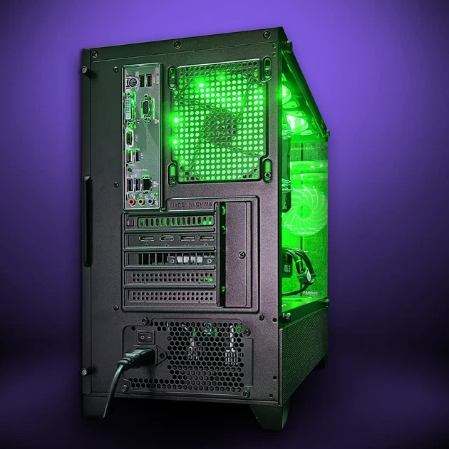 Компьютер VSIM зборка v6 -- AMD Ryzen 5 3500X / RAM 16 Gb DDR4 / SSD 512Gb / AMD RX5700 8Gb зелёный - изображение 5
