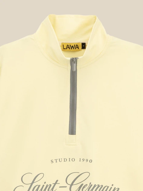 Свитшот с принтом женский LAWA P-WB02412 S Лимонный shop (2000999589102) - изображение 2
