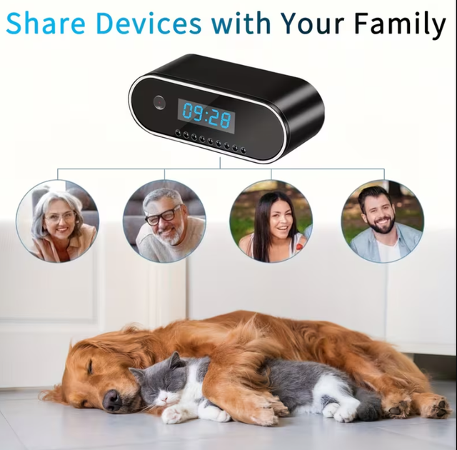 Умные часы с камерой и удаленным доступом 1080P Wi-Fi - Фото 5 Умные часы с камерой и удаленным доступом 1080P Wi-Fi - изображение 5