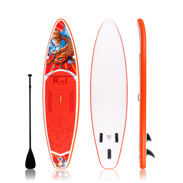 SUP дошка борд Funwater Feath-R Lite Koi 3,5 м SUPFR01E - зображення 8