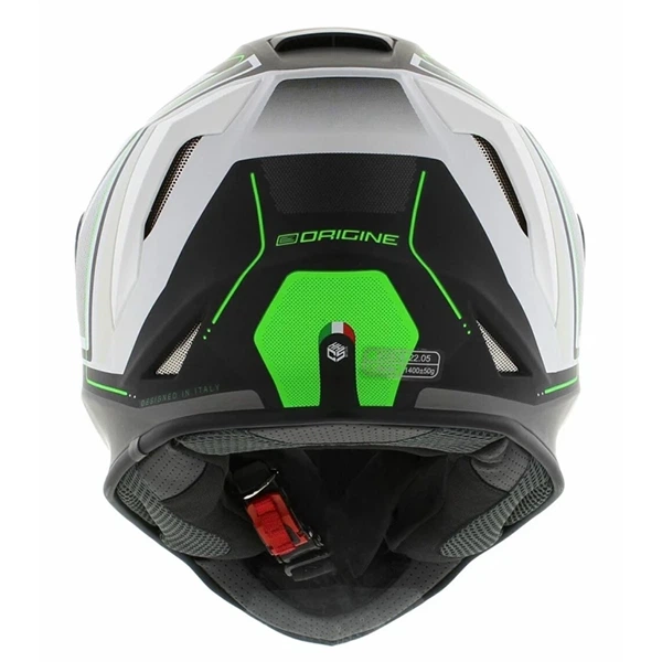 Мотошлем Origine Dinamo Galaxy White - Black - Matt - M - изображение 3