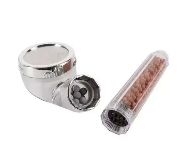 Насадка для душа с фильтром SUNROZ Spa Heathy Shower Head Светодиодная насадка для душа с турмаланом - изображение 7