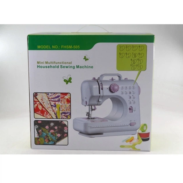 Многофункциональная швейная машинка портативная Household Sewing Machine FHSM-505 от батареек - изображение 7