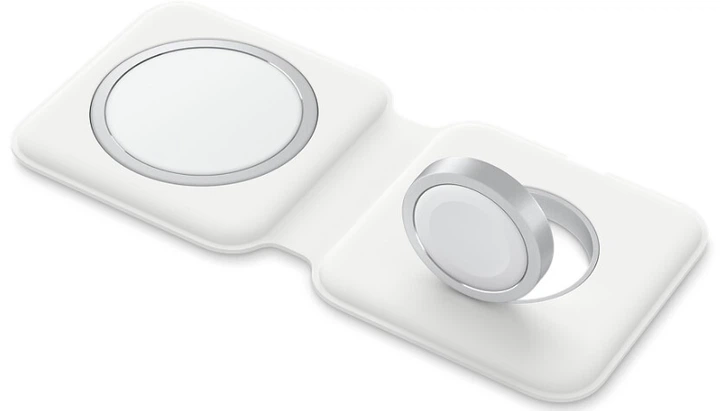 Беспроводное зарядное устройство Apple с MagSafe Duo Charger White Original (MHXF3ZE/A) b7 - Фото 4 Беспроводное зарядное устройство Apple с MagSafe Duo Charger White Original (MHXF3ZE/A) b7 - изображение 4