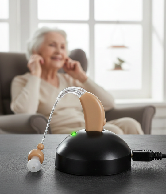 Электронный аккумуляторный усилитель звука, слуховой аппарат Ultra Sound Amplifier - изображение 7