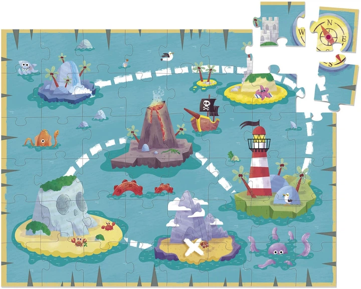 Puzzle Jumbo Goula XXL Pirates 48 elementów 1110700209 (8410446002315) - obraz 3