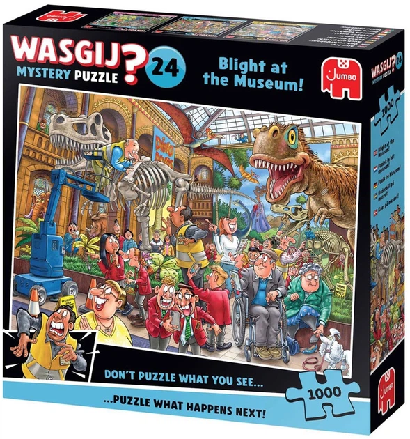 Puzzle Jumbo Wasgij? Mystery 24 Blight at the museum! 1000 elementów 1110100590 (8721017604112) - obraz 3