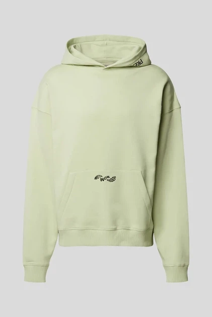 Чоловіче салатове худі Oversized Polaroid H Preach XS 206162 - зображення 5