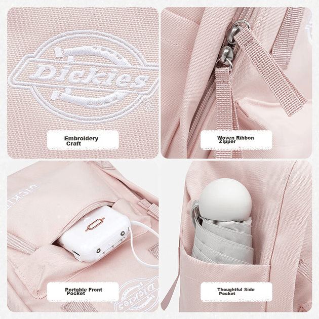 Рюкзак Dickies для женщин, симпатичный мини-рюкзак для детей, легкая повседневная спортивная сумка для учеников средней школы, дорожная сумка для хранения вещей. - Фото 6 Рюкзак Dickies для женщин, симпатичный мини-рюкзак для детей, легкая повседневная спортивная сумка для учеников средней школы, дорожная сумка для хранения вещей. - изображение 6