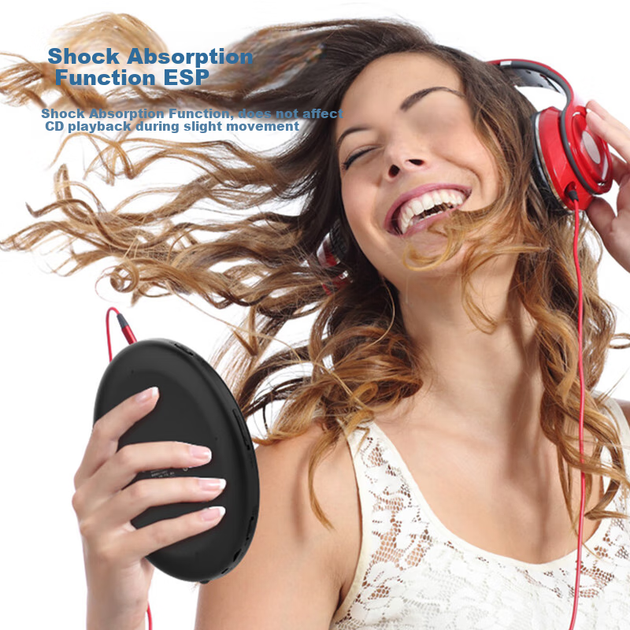 PHILIPS EXP2368 Высококачественный CD-плеер, CD-плеер, музыкальный плеер, Bluetooth, ретро-плеер, обучающий музыкальный диск, портативный персональный аудиоплеер - Фото 5 PHILIPS EXP2368 Высококачественный CD-плеер, CD-плеер, музыкальный плеер, Bluetooth, ретро-плеер, обучающий музыкальный диск, портативный персональный аудиоплеер - зображення 5