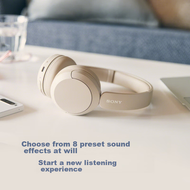 Навушники Sony WH-CH520 Blue - Фото 4 Навушники Sony WH-CH520 Blue - зображення 4
