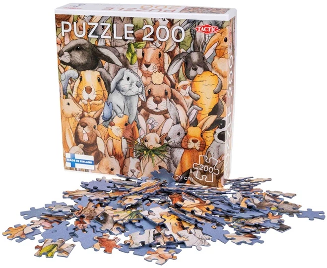 Puzzle Tactic Bunnies 200 elementów 59243 (6416739592435) - obraz 3