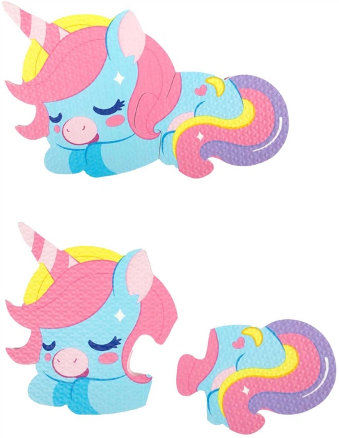 Puzzle Toi-Toys Little Stars Unicorn podłogowe z pianki 36 elementów 72487B (8714627025941) - obraz 3