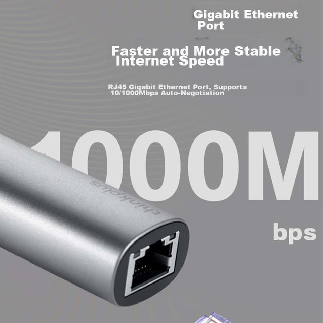 Док-станция расширения ThinkPad Lenovo Type-C, адаптер Gigabit Ethernet RJ45, адаптер для ноутбука, совместим с ноутбуками Apple, Xiaomi, Huawei, металлический корпус LRC2 - Фото 4 Док-станция расширения ThinkPad Lenovo Type-C, адаптер Gigabit Ethernet RJ45, адаптер для ноутбука, совместим с ноутбуками Apple, Xiaomi, Huawei, металлический корпус LRC2 - изображение 4