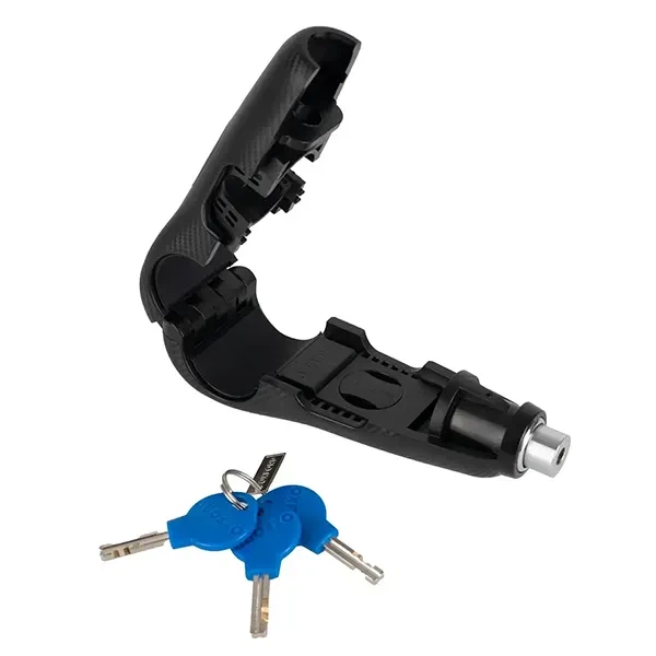 Замок-блокатор с сигнализацией Oxford LeverLock Alarm Black - Фото 4 Замок-блокатор с сигнализацией Oxford LeverLock Alarm Black - изображение 4