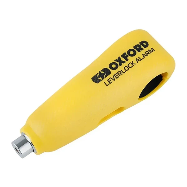 Замок-блокатор с сигнализацией Oxford LeverLock Alarm Yellow - Фото 1 Замок-блокатор с сигнализацией Oxford LeverLock Alarm Yellow - изображение 1