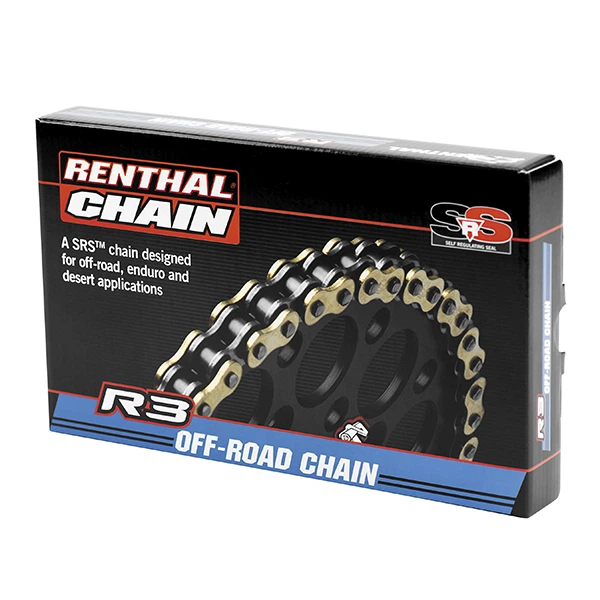 Ланцюг привідний Renthal R3-3 Chain 520-120L [Gold] - зображення 2