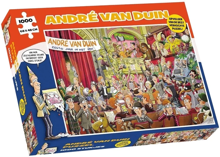 Puzzle Jumbo André van Duin 60 Years in the Business 1000 elementów 86032 (9789464860320) - obraz 2