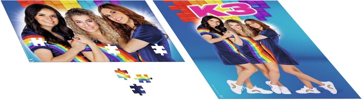 Puzzle Studio 100 K3 z plakatem 104 elementy MEK3B2000240 (5414233242857) - obraz 4
