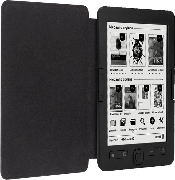 Czytnik e-booków Bemi Cognita+ Graphite (BRCGAPGB) - obraz 2