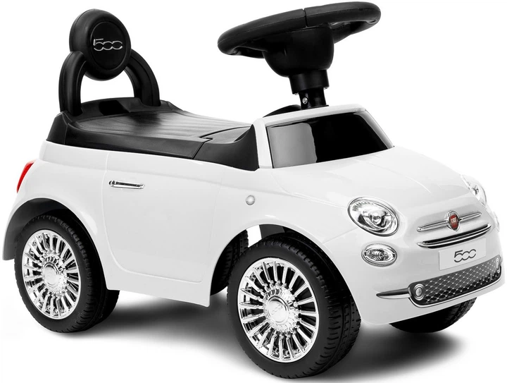 Толокар Toyz Fiat 500 Білий (5908310388618) - зображення 7