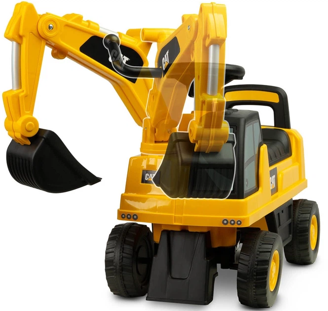 Толокар Toyz CAT Екскаватор Жовтий (5908310392844) - зображення 3