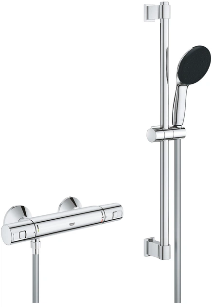 Bateria prysznicowa Grohe QuickFix Precision Start 34597001 z zestawem prysznicowym - Zdjęcie 1 Bateria prysznicowa Grohe QuickFix Precision Start 34597001 z zestawem prysznicowym - obraz 1