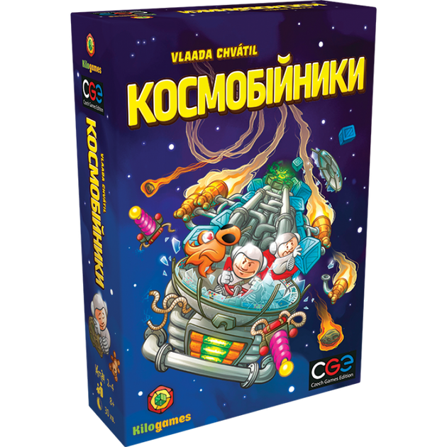 Настільна гра Kilogames Космобійники (Galaxy Trucker) (укр) ( KG-2660 ) - изображение 2