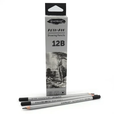Олівець графітний твердість 12B Artmate 8000-12B - Фото 1 Олівець графітний твердість 12B Artmate 8000-12B - зображення 1