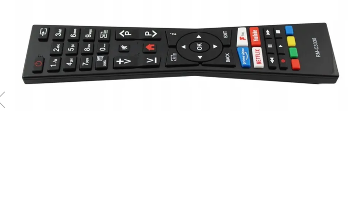 Пульт для телевізора JVC RM-C3338 | Дистанційний пульт для LED TV JVC, замінний пульт, швидке підключення - зображення 3