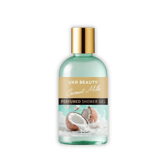 Гель для душа парфюмированный UKR BEAUTY Coconut Milk (Кокосовое молоко), 250 мл - Фото 1 Гель для душа парфюмированный UKR BEAUTY Coconut Milk (Кокосовое молоко), 250 мл - изображение 1