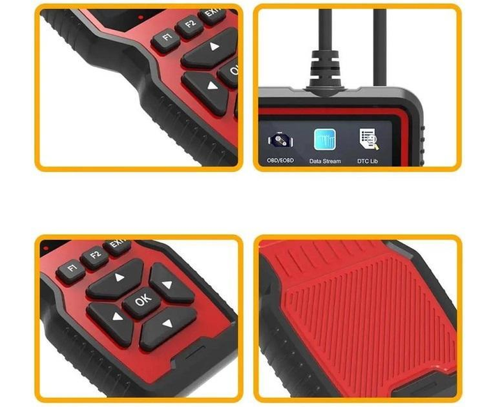 Автомобильный диагностический сканер OBD2 V519 Мультимарочный автосканер с цветным дисплеем - изображение 4