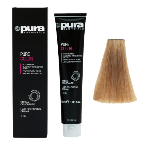 Крем-краска для волос Pura Kosmetica 9/8 very light tobacco blond 100 мл (8021694062220) - изображение 3