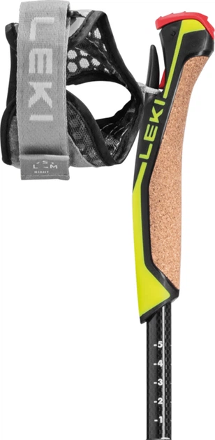 Kijki do nordyckiego chodzenia Leki Speed Pacer Vario 120-130 cm Szare (65326381) - obraz 3