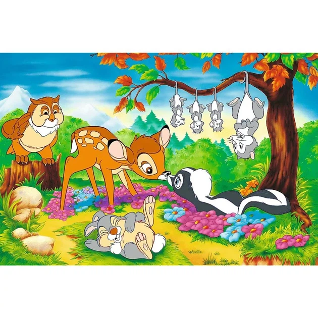 Пазлы Trefl Искусство из бумаги Disney Бемби и лесные друзья 160 элементов (40054) - Фото 2 Пазлы Trefl Искусство из бумаги Disney Бемби и лесные друзья 160 элементов (40054) - изображение 2