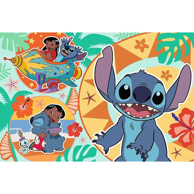Пазлы Trefl Lilo&Stitch Maxi Счастливый день 24 эл (14365) - изображение 2