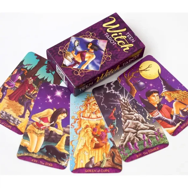 Карты Таро Юной Ведьмы (Teen Witch Tarot) таро для гадания,карты таро для Новачков и профессионалов - изображение 3