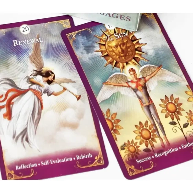 Карты Таро Послания Ангела-Хранителя (Guardian Angel Messages Tarot) ,карты для гадания для начинающих - Фото 3 Карты Таро Послания Ангела-Хранителя (Guardian Angel Messages Tarot) ,карты для гадания для начинающих - изображение 3