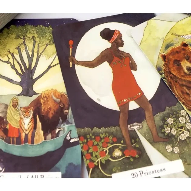 Карти Таро Мудрості Відьом (Witches Wisdom Tarot), таро для ворожіння, карти таро для початківців та професіоналів - зображення 3