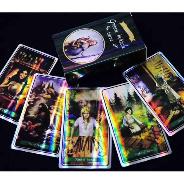 Карты Таро Зеленой Ведьмы (The Green Witch Tarot) , таро для гадания,карты таро для Новачков и профессионалов - изображение 3