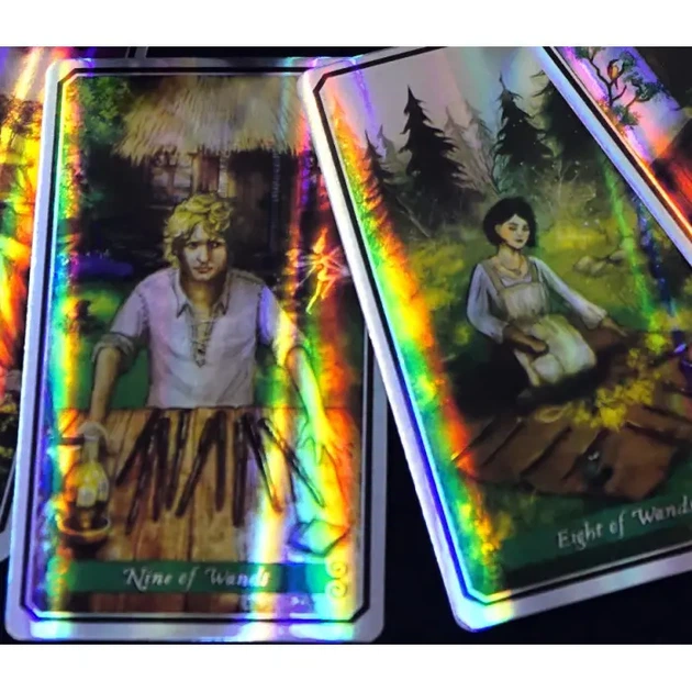 Карты Таро Зеленой Ведьмы (The Green Witch Tarot) , таро для гадания,карты таро для Новачков и профессионалов - изображение 4