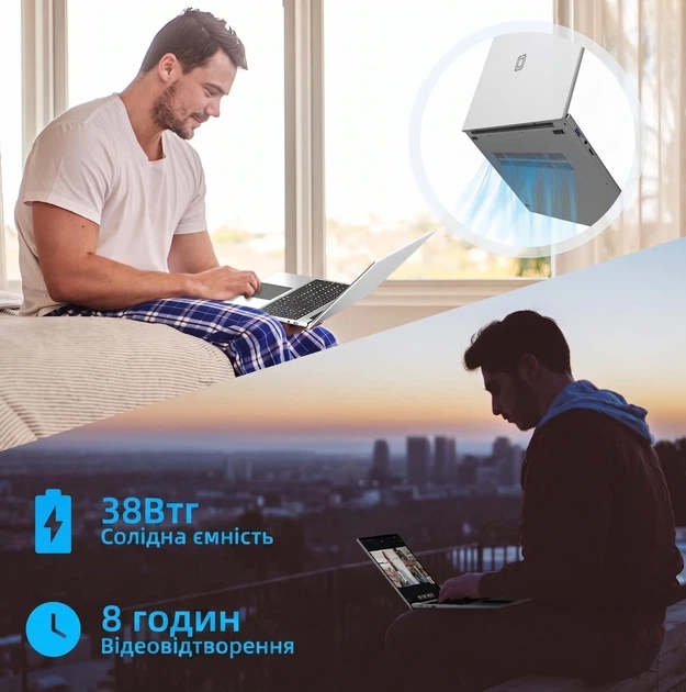 Ноутбук 16" Jumper EZbook S7 Max Intel N95 RAM 16GB eMMC 128GB + SSD 512GB Windows 11 (UKR) - Уценка - Фото 6 Ноутбук 16" Jumper EZbook S7 Max Intel N95 RAM 16GB eMMC 128GB + SSD 512GB Windows 11 (UKR) - Уценка - изображение 6