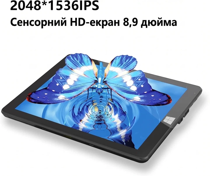 Сенсорний ноутбук 8.9" Tibuta W100 Intel Celeron N4020C RAM 4GB eMMC 64GB Windows 11 (UKR) (101977584) - Уцінка - зображення 4
