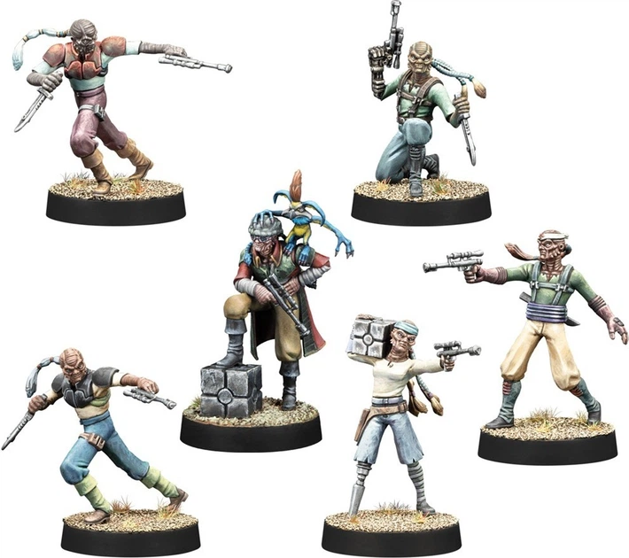 Dodatek do gry planszowej Atomic Mass Games Star Wars Legion 2.0: Hondo Ohnaka i piraci Weequay (edycja angielska) (841333134891) - obraz 2